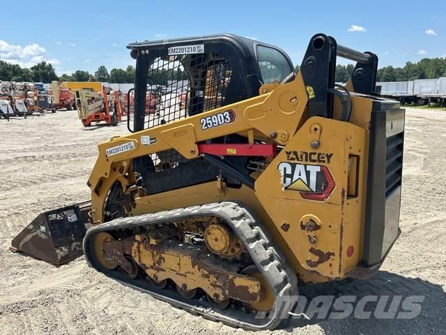CAT 259D3 Minilæsser - skridstyret