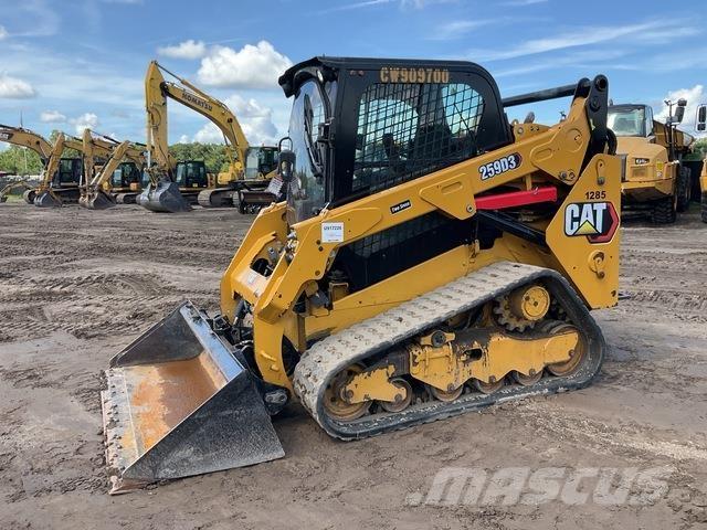 CAT 259D3 Minilæsser - skridstyret