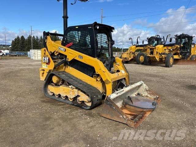 CAT 259D3 Minilæsser - skridstyret