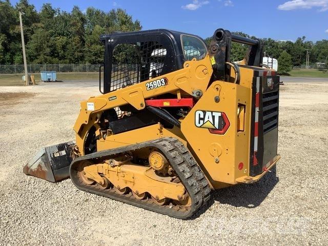 CAT 259D3 Minilæsser - skridstyret
