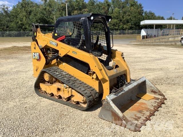 CAT 259D3 Minilæsser - skridstyret
