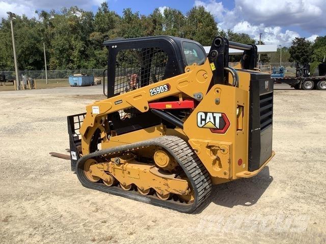 CAT 259D3 Minilæsser - skridstyret