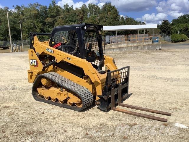 CAT 259D3 Minilæsser - skridstyret