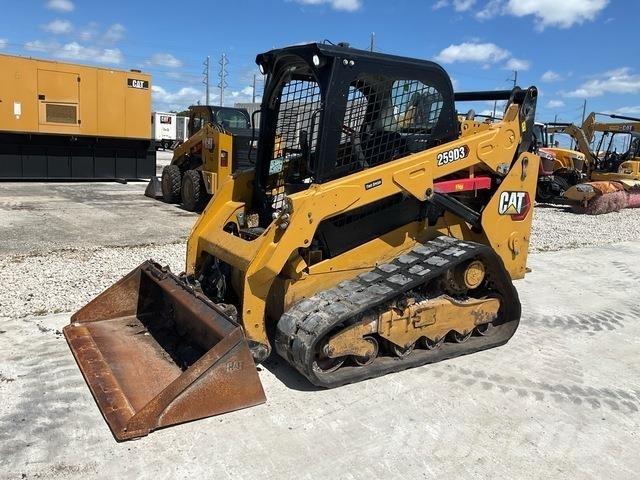 CAT 259D3 Minilæsser - skridstyret