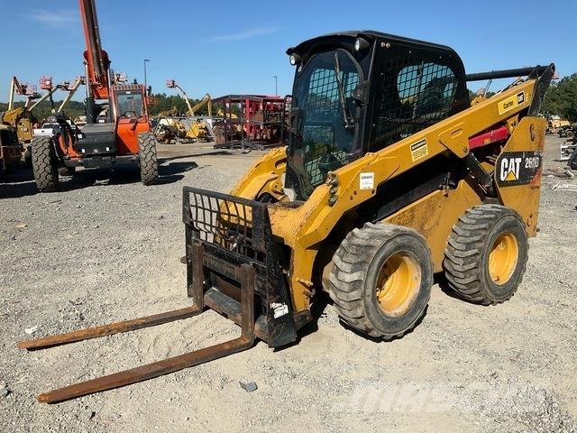CAT 262D Minilæsser - skridstyret