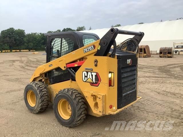 CAT 262D3 Minilæsser - skridstyret
