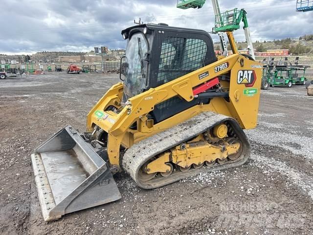CAT 279D3 Minilæsser - skridstyret