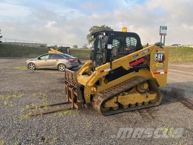 CAT 279D3 Minilæsser - skridstyret