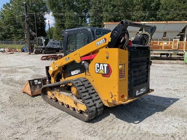 CAT 289D3 Minilæsser - skridstyret