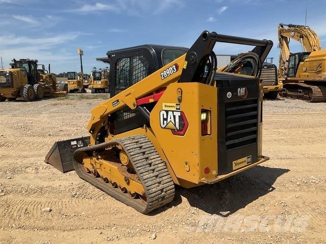 CAT 289D3 Minilæsser - skridstyret