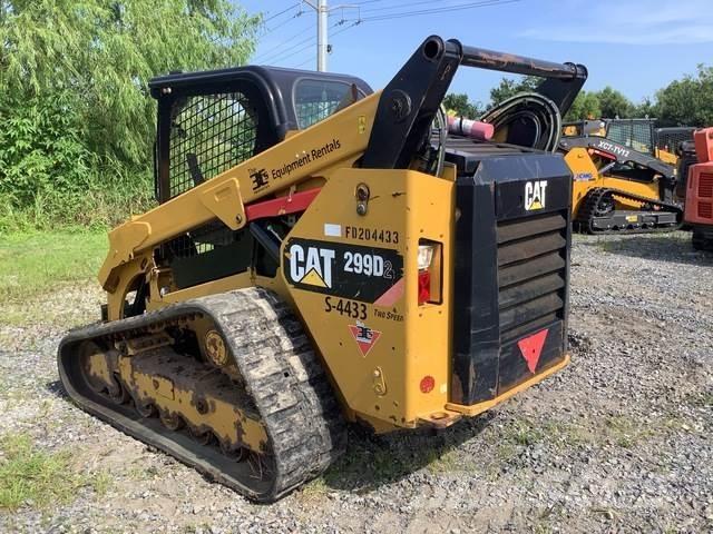 CAT 299D2 Minilæsser - skridstyret