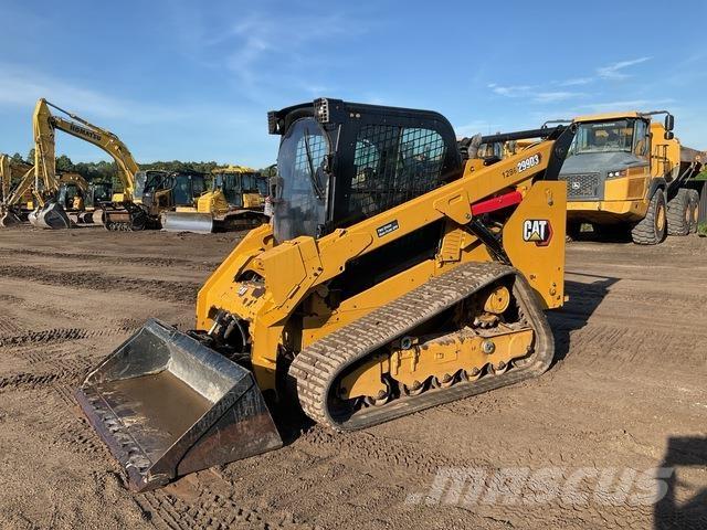 CAT 299D3 Minilæsser - skridstyret