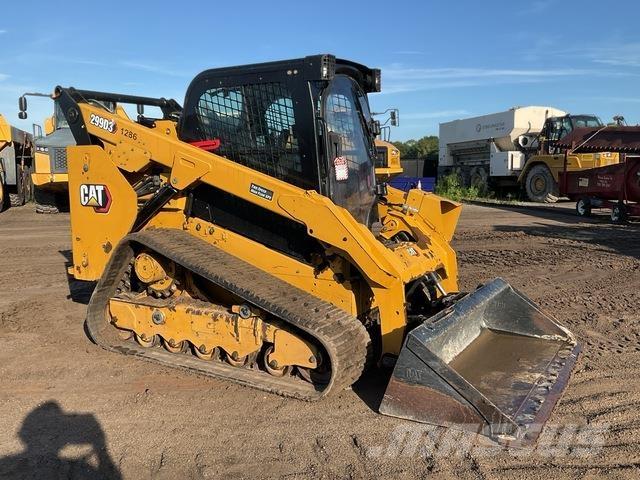 CAT 299D3 Minilæsser - skridstyret