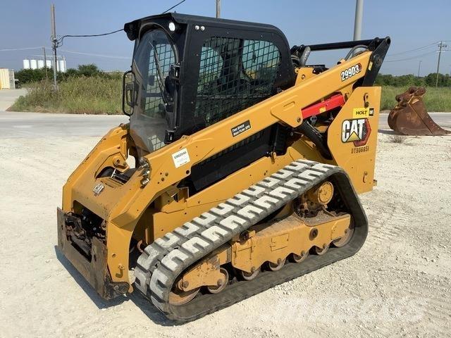 CAT 299D3 Minilæsser - skridstyret