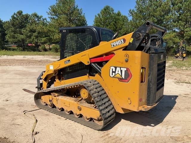 CAT 299D3 Minilæsser - skridstyret