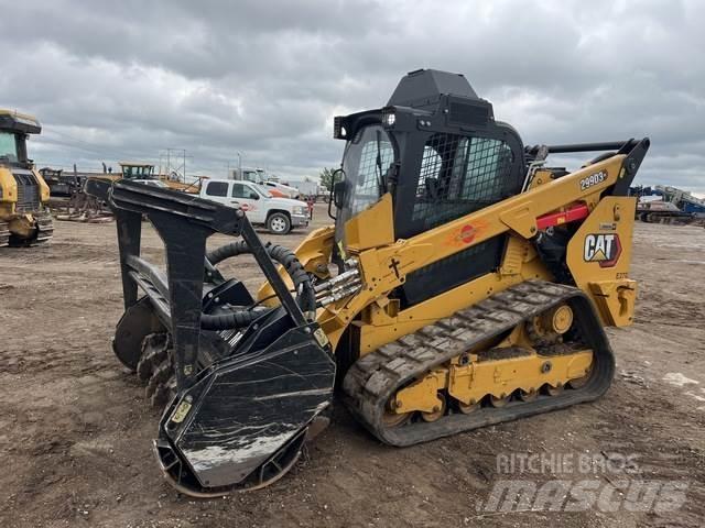 CAT 299D3XE Minilæsser - skridstyret