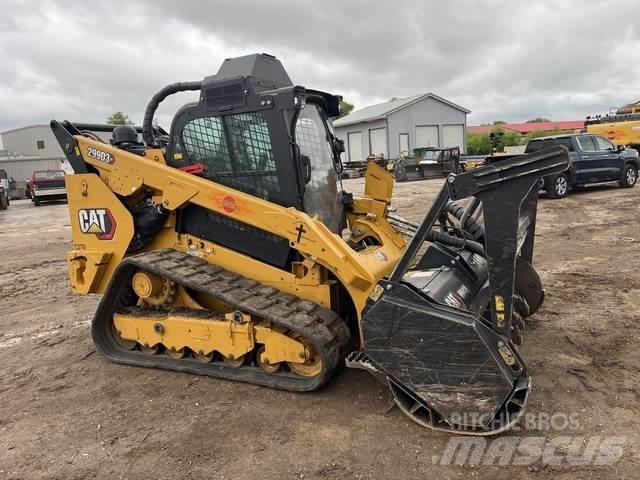 CAT 299D3XE Minilæsser - skridstyret