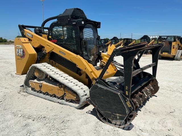 CAT 299D3XE Minilæsser - skridstyret