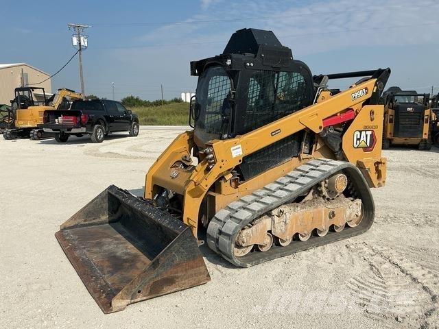 CAT 299D3XE Minilæsser - skridstyret