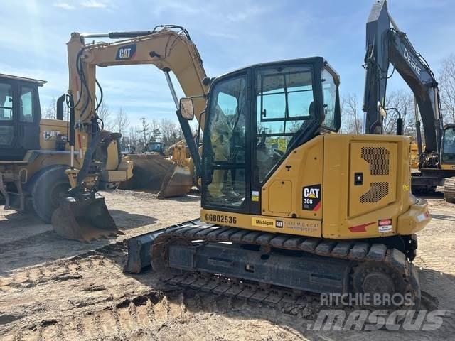 CAT 308CR Gravemaskiner på larvebånd