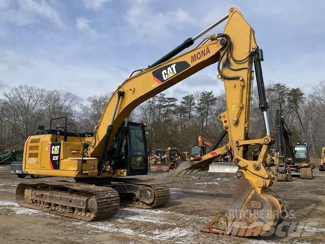 CAT 323F Gravemaskiner på larvebånd