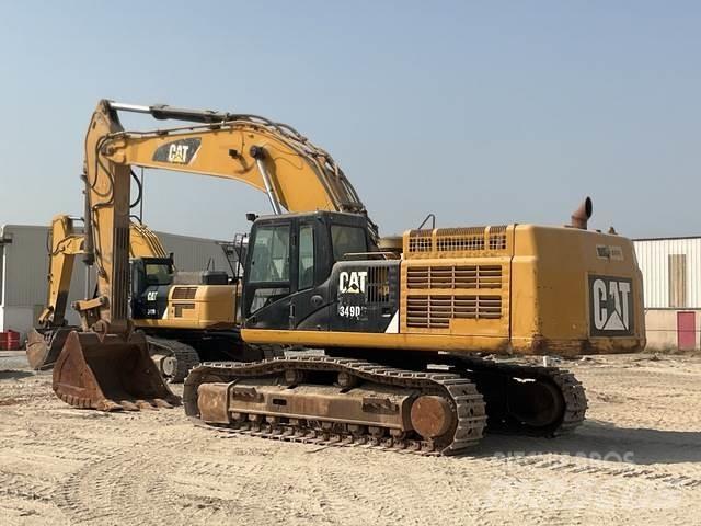 CAT 349D2 Gravemaskiner på larvebånd