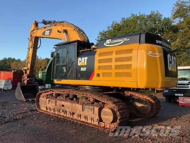CAT 352F Gravemaskiner på larvebånd