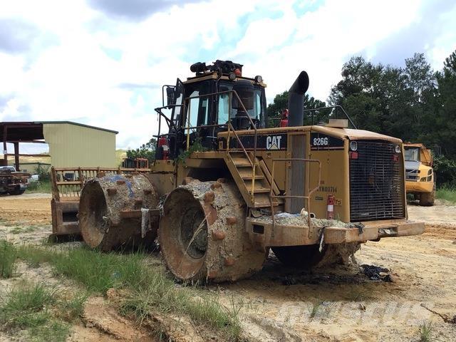 CAT 826G Jordvibrationstromler