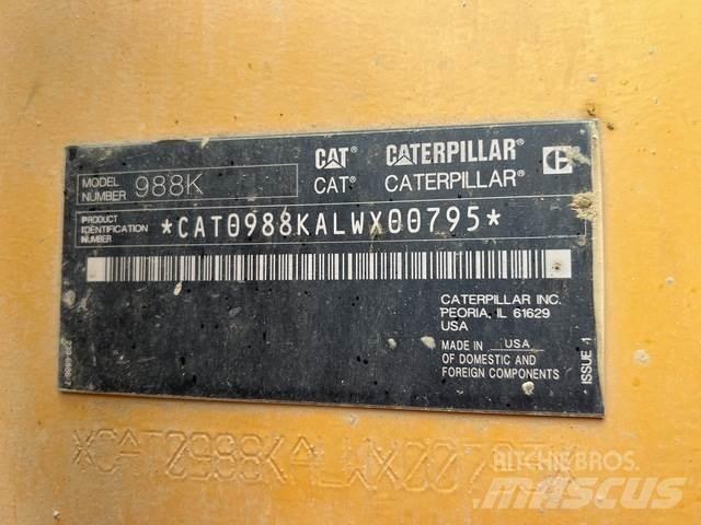 CAT 988K Læssemaskiner på hjul