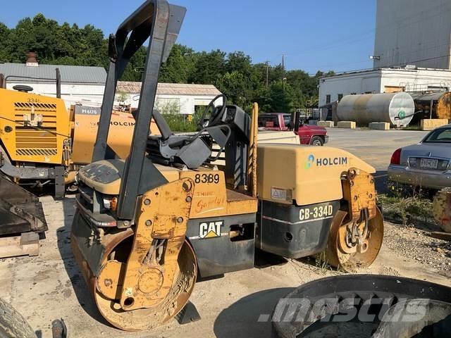 CAT CB-334D Tvilling tromle