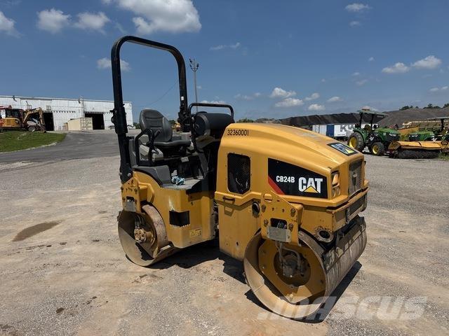 CAT CB24B Tvilling tromle