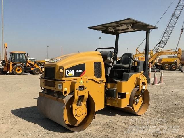 CAT CB34B Tvilling tromle