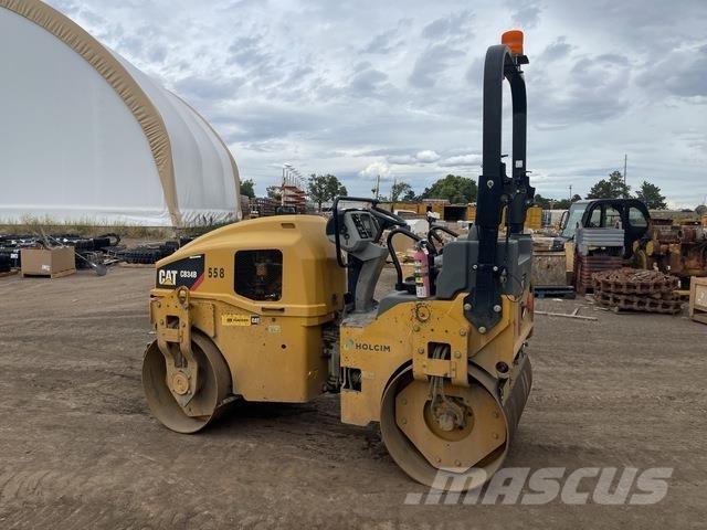 CAT CB34B Tvilling tromle