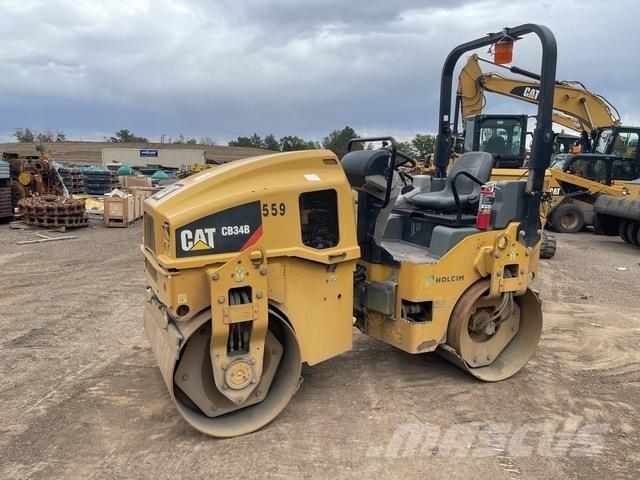 CAT CB34B Tvilling tromle