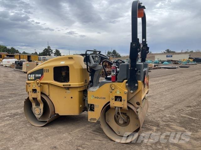 CAT CB34B Tvilling tromle