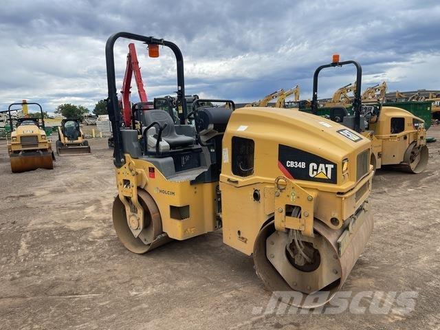 CAT CB34B Tvilling tromle