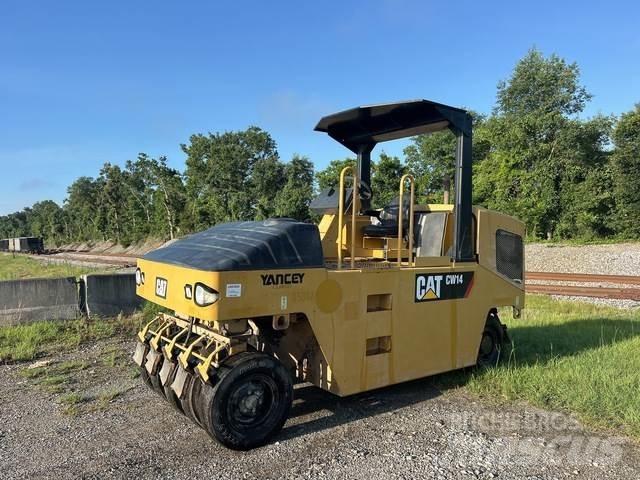 CAT CW14 Tromle med luftdæk