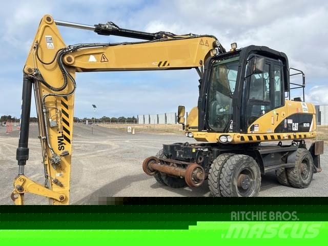 CAT M316D Gravemaskiner på hjul