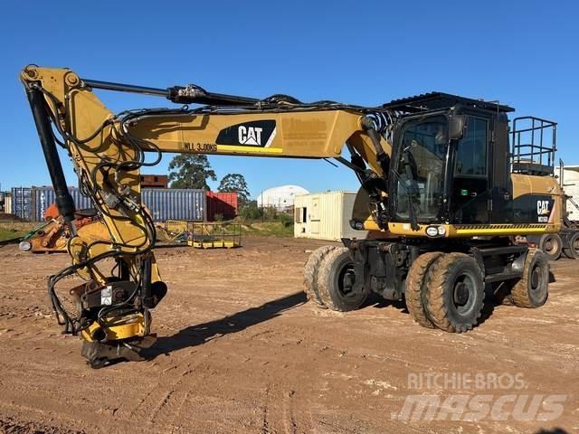 CAT M316D Gravemaskiner på hjul