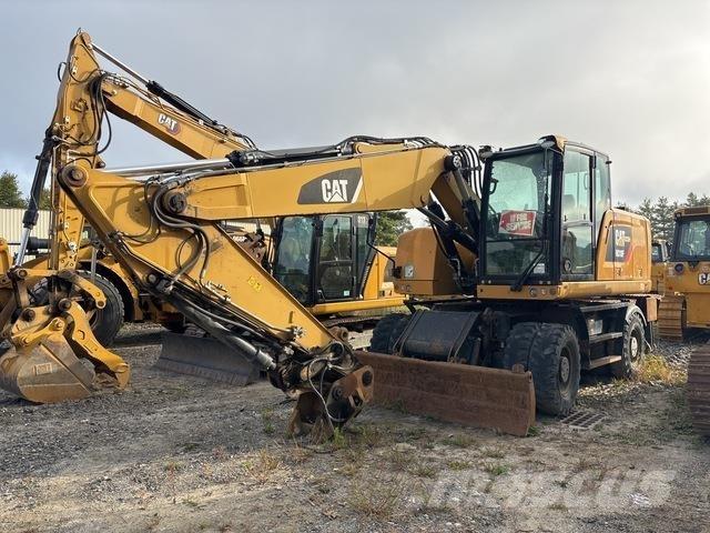 CAT M318F Gravemaskiner på hjul