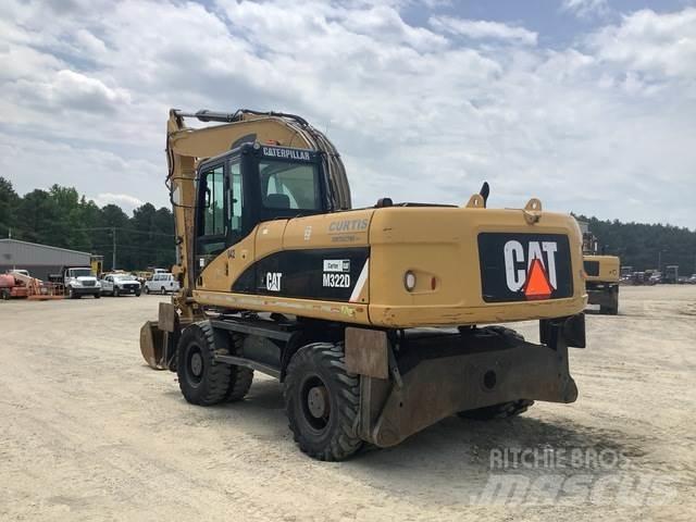 CAT M322D Gravemaskiner på hjul