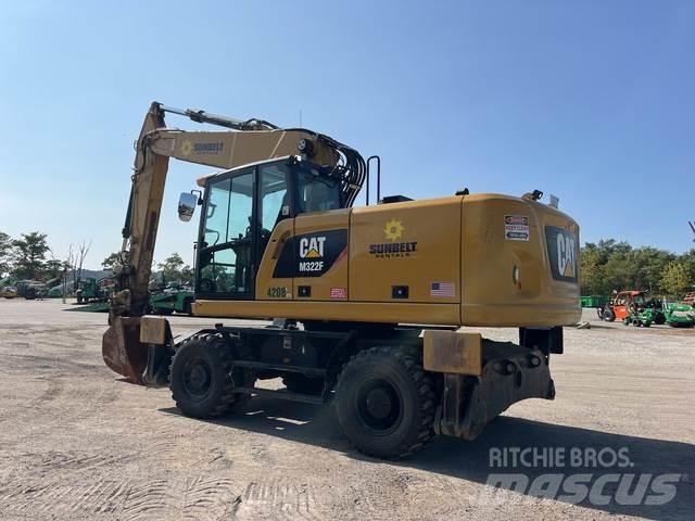 CAT M322F Gravemaskiner på hjul