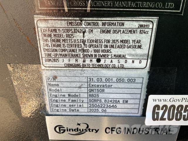 CFG QNT50R Gravemaskiner på larvebånd