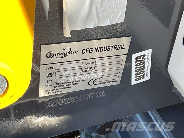 CFG XZ20R Gravemaskiner på larvebånd