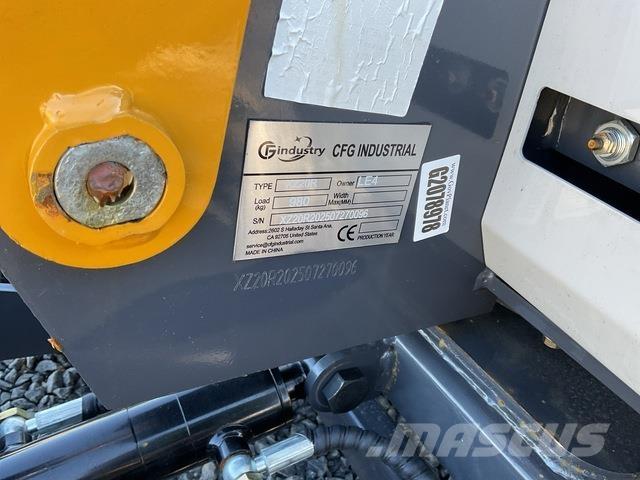 CFG XZ20R Gravemaskiner på larvebånd