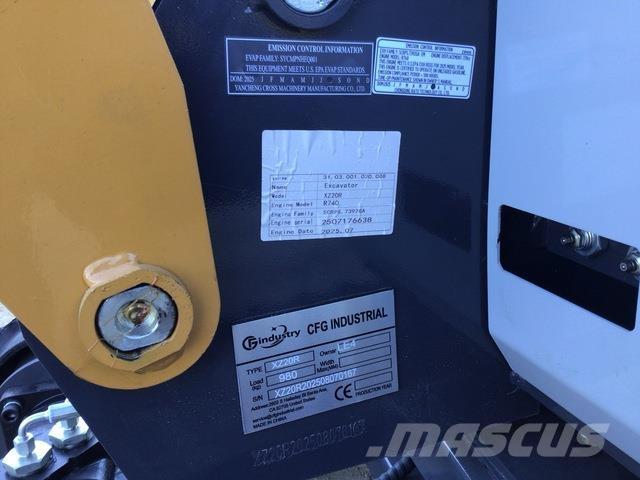 CFG XZ20R Gravemaskiner på larvebånd