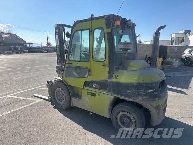 Clark C40D Gaffeltrucks - andre