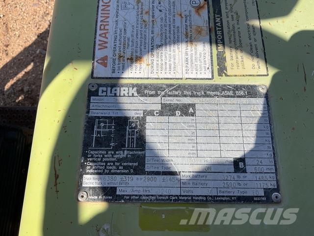 Clark TMX20 El gaffeltrucks