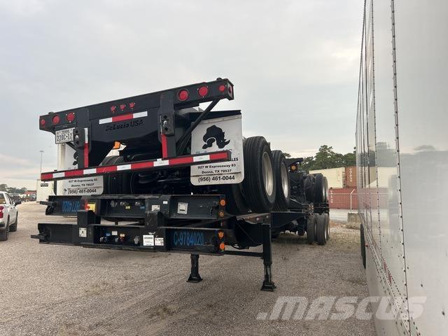  DeLucio C4020 Anhænger med containerramme