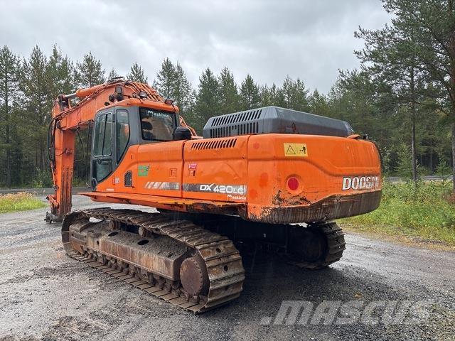Doosan DX420LC Gravemaskiner på larvebånd
